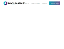 Tablet Screenshot of documatics.com